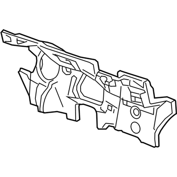 23133101 GM Insulator Assembly, Dash Panel Outer Illustration 1 of 1