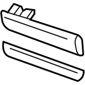 1998 GMC Sonoma Door Moldings - 12475124