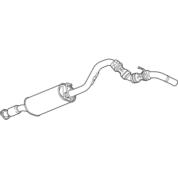 2022 Chevrolet Express Muffler - 84896834