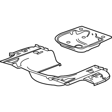 2010 Chevrolet Camaro Floor Pan - 22782450