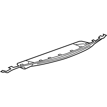 GM 13269456 Insert,Rear Bumper Fascia Extension