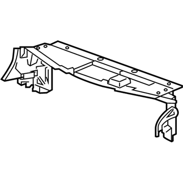 GM 23142741 Baffle Assembly, Radiator Air Upper