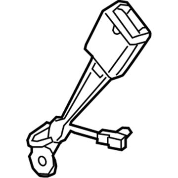 2022 Chevrolet Camaro Seat Belt - 19366527
