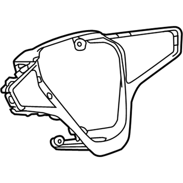 GM 84072260 Cover, Strg Whl Spoke *Silver V