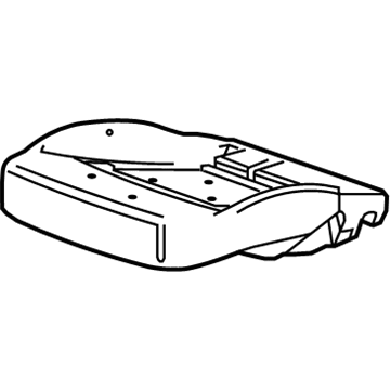 2014 Buick Allure Seat Cushion Pad - 26207077