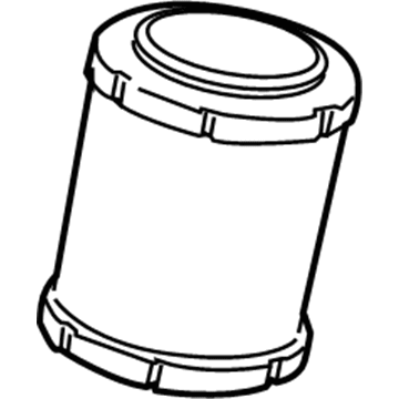 19114119 GM Air Cleaner Element Illustration 1 of 1