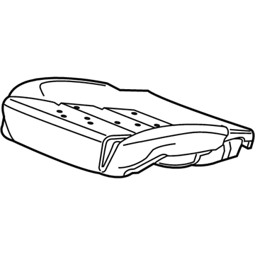 2018 Chevrolet Impala Seat Cushion Pad - 23105647