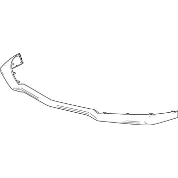 GM 84176917 Spoiler, Front End