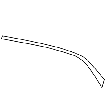 2024 Cadillac XT4 Door Moldings - 84053915