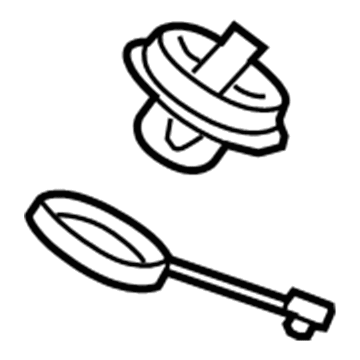 GM 95049576 Cap Assembly, Fuel Tank Filler