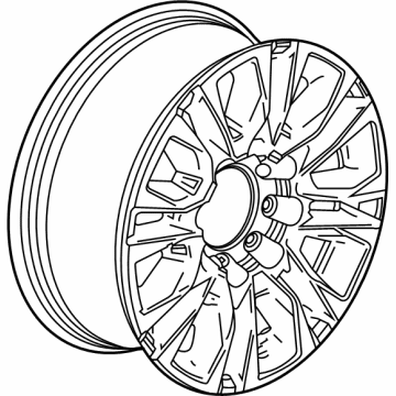GM 84742714 Wheel, Front & Rr
