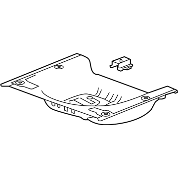 2017 Chevrolet Cruze Floor Pan - 13447249