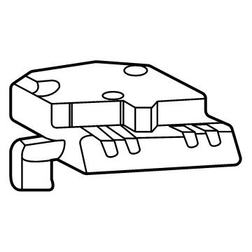 GM 84647283 Bracket, Rear Body Structure Stop Lp