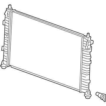2020 GMC Sierra Radiator - 85610897