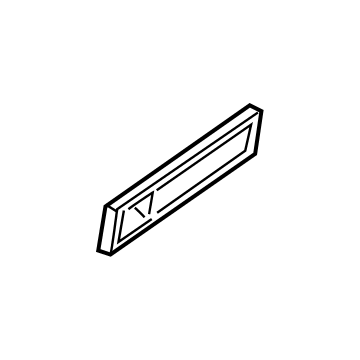 GM 23405806 Plate Assembly, Lift Gate Trim Level Name