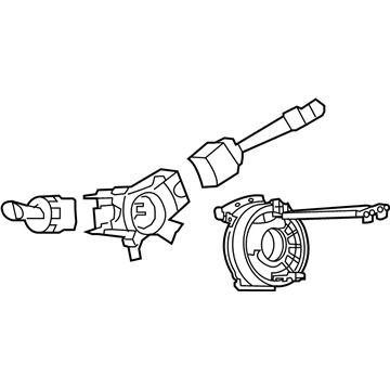 GM 15909254 Switch Assembly, Turn Signal & Headlamp & Headlamp Dimmer & Windshield Wiper