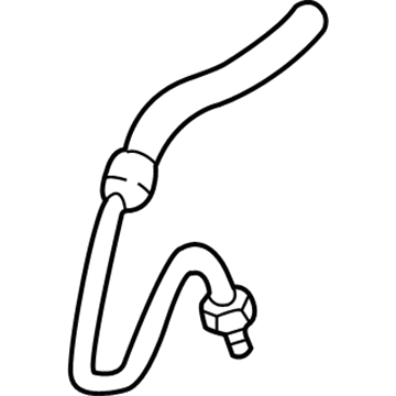 1992 GMC Safari Power Steering Hose - 15550398