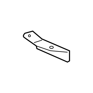 GM 42603026 Deflector Assembly, Front Tire Frt Air *Black
