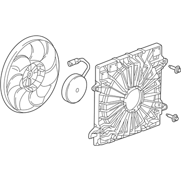 GM 86578078 FAN ASM-ENG CLR