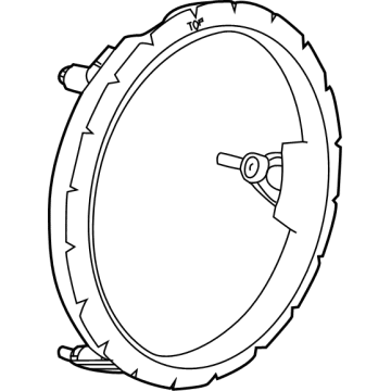2022 Chevrolet Express Fan Shroud - 84145362