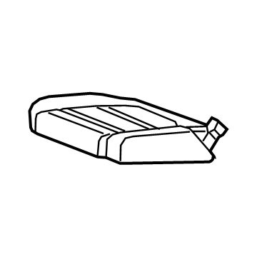 GM 84855566 COVER ASM-R/SEAT CUSH *BLACK