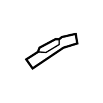 GM 20911738 Bracket Assembly, Roof Rail Front Asst Handle 20911738 GM Bracket Assembly, Roof Rail Front Asst Handle Illustration 1 of 1