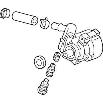 2010 Buick Lucerne Power Steering Pump - 19433020