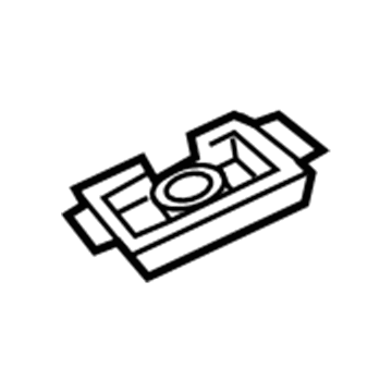 11610621 GM Retainer,Roof Panel Joint Finish Molding Illustration 1 of 1