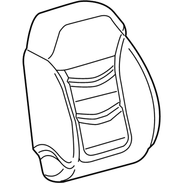 Chevrolet Volt Seat Cushion Pad - 84392441