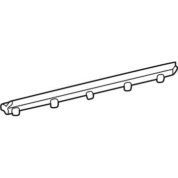 GM 15136069 Sealing Strip Assembly, Rear Side Door Window Outer