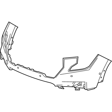 2023 GMC Terrain Bumper - 84931971