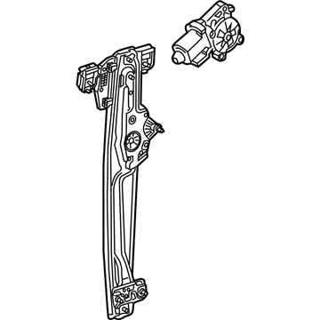 2022 GMC Sierra Window Regulator - 86818090