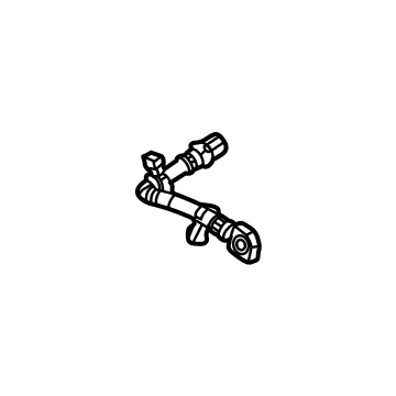 GM 84776065 Hose Assembly, Front Hyd Susp Actr Inl