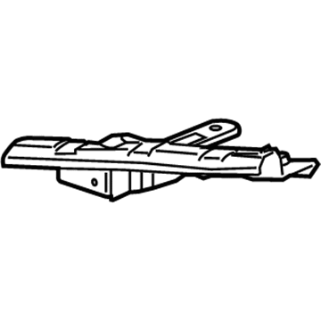 GM 92294116 Bracket,Front Bumper Fascia Headlamp Opening