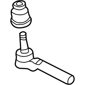 26086579 GM Steering Linkage Outer Tie Rod Kit Illustration 1 of 1