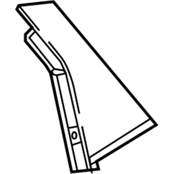 GM 26699948 Applique Assembly, Rear Side Door Window Frame Rear