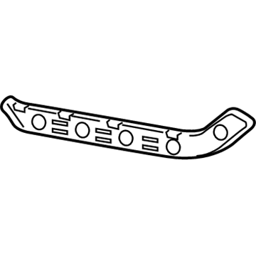 GM 26227243 Guide Assembly, Rear Bumper Fascia