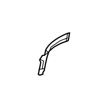 GM 20761558 Extension, Rear Wheelhouse Panel Front