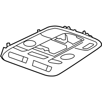 GM 22793520 Plate,Roof Console Opening Trim