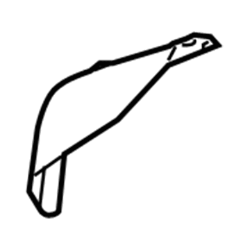 2010 Buick Allure Exhaust Heat Shield - 13247824