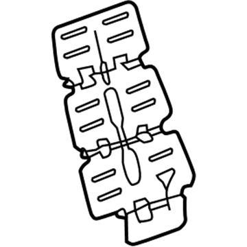 Chevrolet Corvette Seat Heater Pad - 22995570