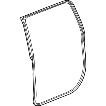 2020 GMC Sierra Door Seal - 84741730