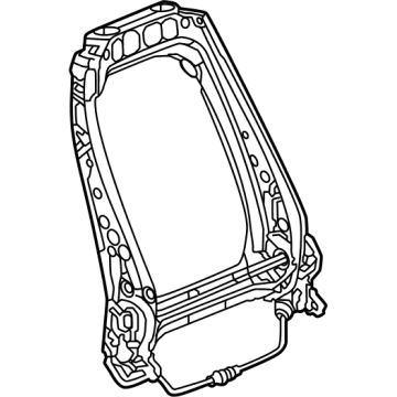 13535638 GM Frame Assembly, F/Seat Bk Illustration 1 of 1