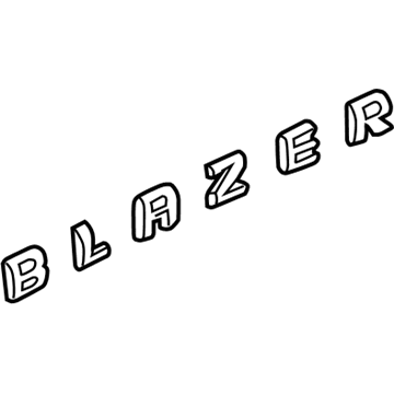 2022 Chevrolet Blazer Emblem - 84188523