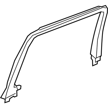 2022 Cadillac XT6 Door Moldings - 84588752