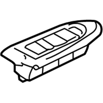 10364176 GM Switch Assembly, Door Lock & Side Window *Cashmere E Illustration 1 of 1
