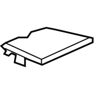 GM 20890841 Grille,Radio Front Speaker