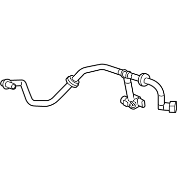 2017 Chevrolet Corvette Brake Booster Vacuum Hose - 84492718