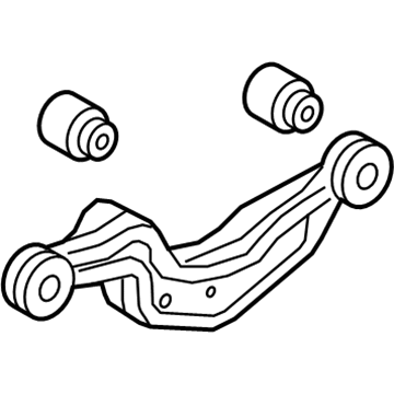 13230592 GM Arm Assembly, Rear Suspension Upper Control Illustration 1 of 1