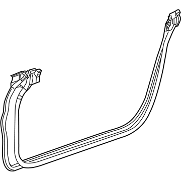 Chevrolet Corvette Weather Strip - 84008528